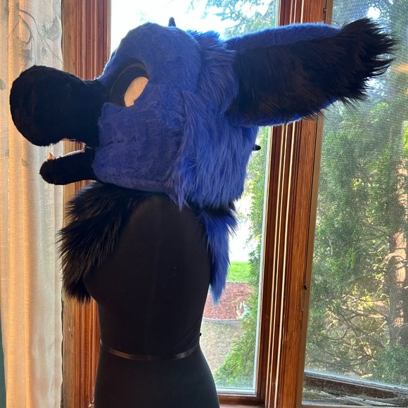 blue fox furries mask - Picture 5 of 5